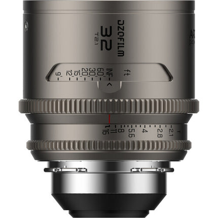 DZOFilm Arcana 32mm Objetivo Anamórfico Full Frame T2.1-T16 Titanium