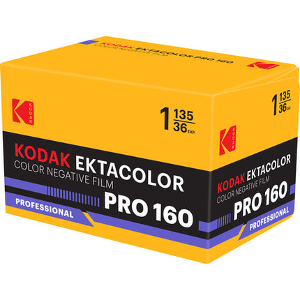 Kodak Ektacolor Pro 160 Película Color Negativo 35mm ISO 160 36 Exposiciones