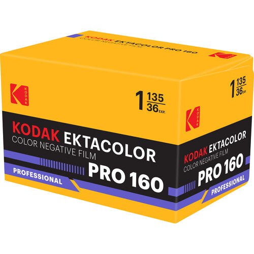 Kodak Ektacolor Pro 160 Película Color Negativo 35mm ISO 160 36 Exposiciones