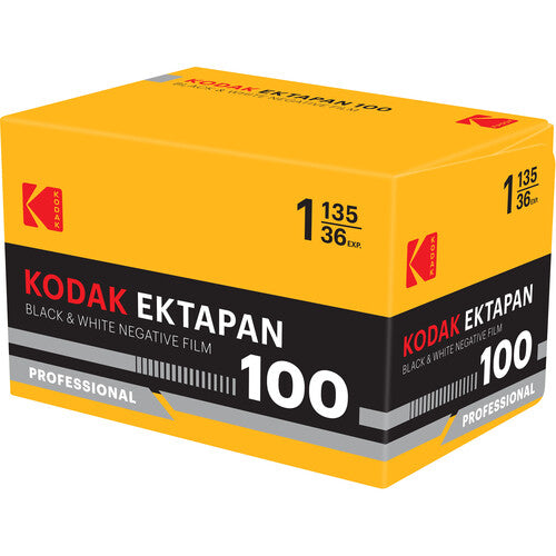 Kodak Ektapan 100 Película Blanco y Negro 35mm 36 Exposiciones ISO 100 Grano Ultrafino