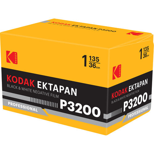 Kodak Ektapan P3200 Película Negativa Blanco y Negro 35mm ISO 3200 36 Exposiciones