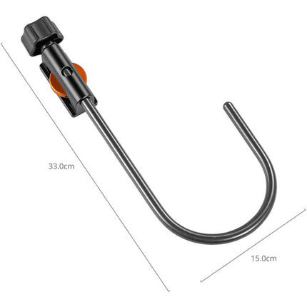 SmallRig Gancho para Cables Carro de Cámara 2-Pack Aluminio Durable