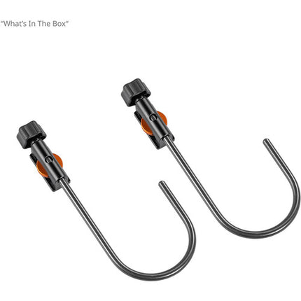 SmallRig Gancho para Cables Carro de Cámara 2-Pack Aluminio Durable