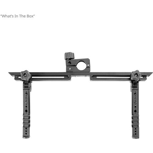 SmallRig Soporte Dual para Trípode con Montaje de Varilla de 35mm y Hilos Múltiples