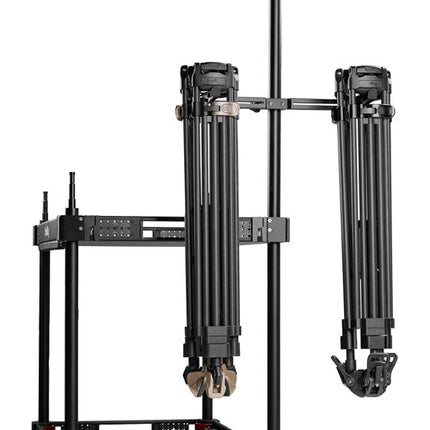SmallRig Soporte Dual para Trípode con Montaje de Varilla de 35mm y Hilos Múltiples