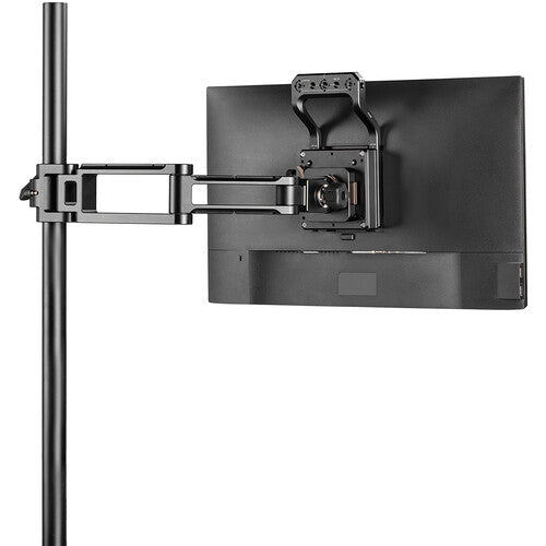 SmallRig VESA Kit de montaje para monitor con soporte Vesa 100x100 y 75x75 mm brazo extensible 360° para carrito de cámara