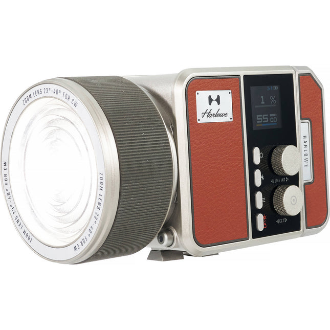Harlowe Max Iluminación LED Bi-Color 2700-6500K Kit Completo con Fresnel