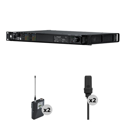 Shure 2CH Receptor con Fuente de Poder para Transmisor G57 y MICBC