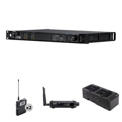 Shure 2CH Receiver K ADX Bodypack Sistema Receptor Inalámbrico Digital