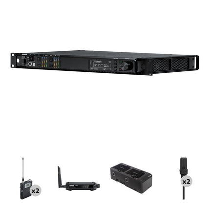 Receptor Shure 2CH RCIVER K ADX BDYPCK SHOLNK 2B MIC profesional