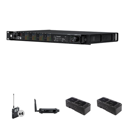 Shure 4CH RCEIVR K/BDYPCK Receptor Inalámbrico 4 Canales 470 MHz