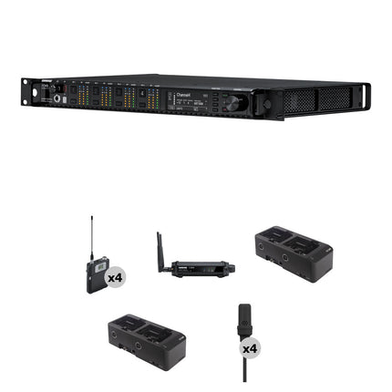 Shure 4CH RCEIVR K BDYPCK 470 SHOLNK 2B MICB receptor inalámbrico profesional