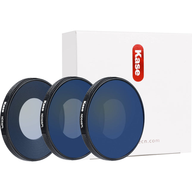 Kase Filtro ND PL para DJI Osmo Action 6 Set 3-pack ND8 ND32 ND64