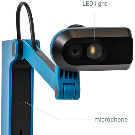 IPEVO Wireless Classroom Plus Cámara Documental 13MP 4K con Receptor USB HDMI inalámbrico