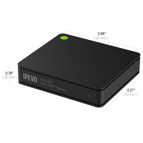 IPEVO Receptor inalámbrico USB HDMI 4K30 rango 15 m con cables