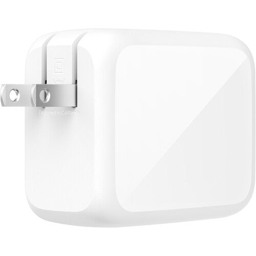 Belkin UltraCharge Cargador de Pared Retráctil 67W con Cable USB-C de 3.3 pies Blanco