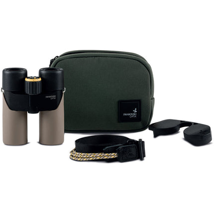 SWAROVSKI OPTIK 8x30 CL Companion III Binoculares Compactos 420 pies Vista Safari Brown