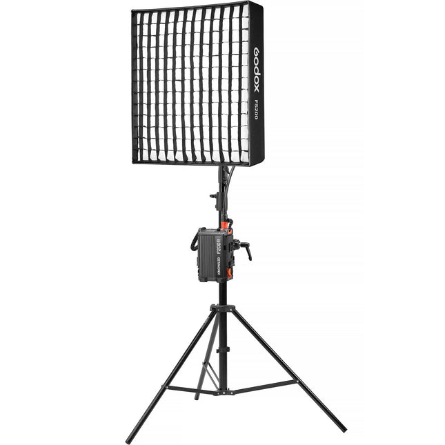 Godox Softbox para F200R Panel LED Flexible 25x25 incluye Grid y Bolsa