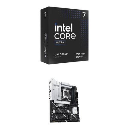Intel Core Ultra 7 270K Plus Kit Procesador 24 Núcleos 3.7 GHz y Placa ASUS PRIME Z890-P WIFI ATX