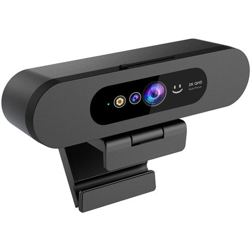 Moertek Webcam 2K 5MP 2592x1944 30 fps Reconocimiento Facial IR