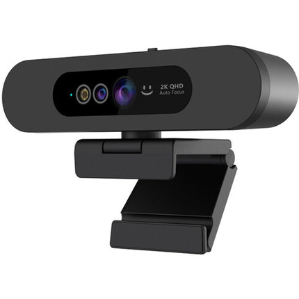 Moertek Webcam 2K 5MP 2592x1944 30 fps Reconocimiento Facial IR