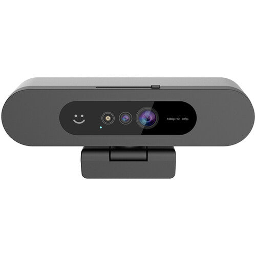 Moertek Webcam Full HD 2MP Resolución 1920x1080 USB-C con Reconocimiento Facial IR Windows Hello