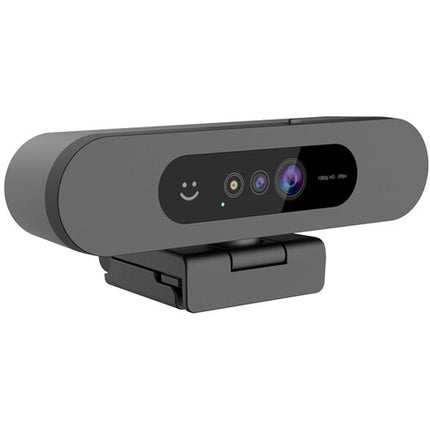 Moertek Webcam Full HD 2MP Resolución 1920x1080 USB-C con Reconocimiento Facial IR Windows Hello