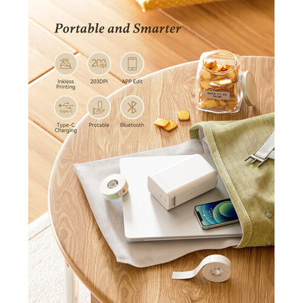 NIIMBOT D101 Impresora Térmica Portátil 1" 203 dpi 1500mAh Bluetooth