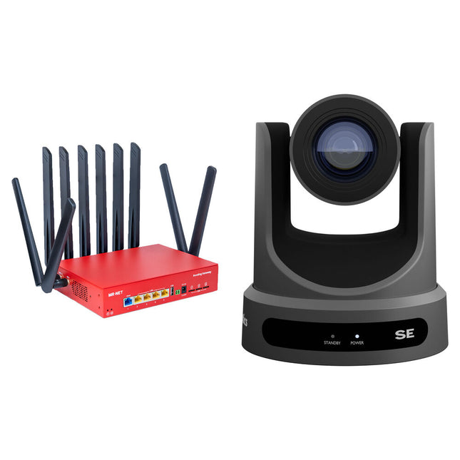 MR-NET Cellular Bonding Gateway Kit con Cámara PTZ Move SE Zoom Óptico 30x HDMI USB IP