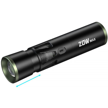 SmallRig RF 20C Luz LED portátil ajustable 5600K 5400 Lux con filtro Gobo