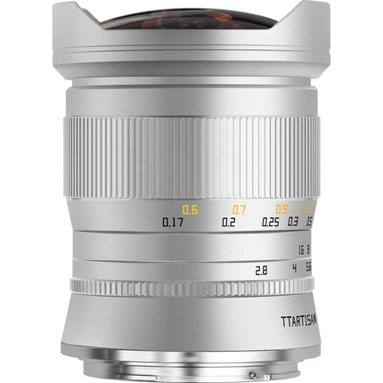 TTArtisan 11mm f/2.8 Lente Fisheye Full Frame Nikon Z Plata con Parasol Integrado