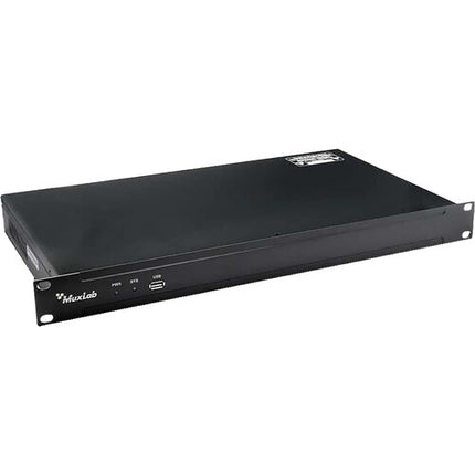 MuxLab Dante 8-Channel Audio DSP Procesador Audio 8 Canales Phantom 48V