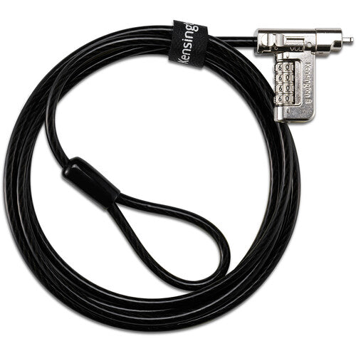 Kensington Universal 3-en-1 Candado para Portátil con Cable de Acero de 6 Pies y Combinación Preset