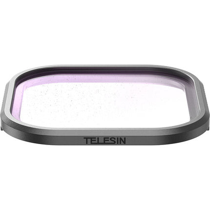 TELESIN 1/4 Filtro Pro-Mist Negro para Master Grip iPhone 17 Pro Pro Max aluminio y vidrio óptico