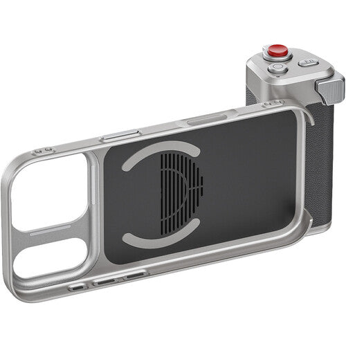 TELESIN Master Grip para iPhone 17 Pro Agarre Magnético con Cargador Inalámbrico y Control DSLR