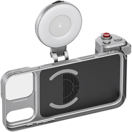 TELESIN Master Grip para iPhone 17 Pro Max con Luz Flash y Funda