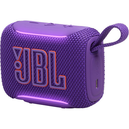 JBL Go 5 Altavoz Bluetooth Portátil Morado Resistente al Agua IP68 8 Horas Reproducción