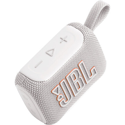 JBL Go 5 Altavoz Bluetooth Portátil Blanco IP68 Resistente al Agua 8 Horas Reproducción