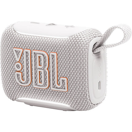 JBL Go 5 Altavoz Bluetooth Portátil Blanco IP68 Resistente al Agua 8 Horas Reproducción