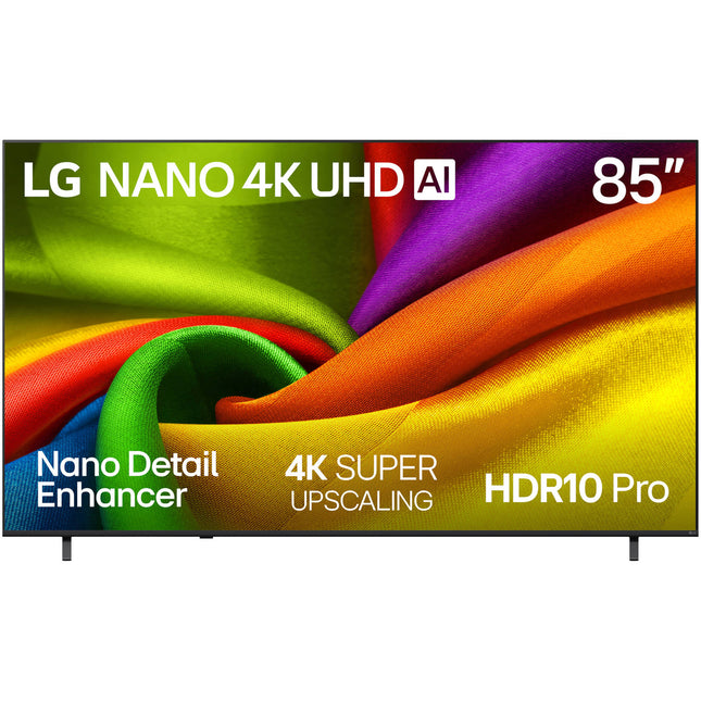 LG NU85 Nano 85" Televisor Smart LED 4K UHD HDR 60Hz Gen9 Alpha 7