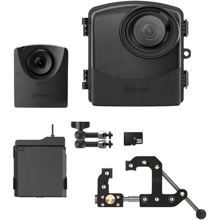 Brinno BCC2APB Cámara Time-Lapse 1080p con Batería 12600mAh y Soporte de Abrazadera