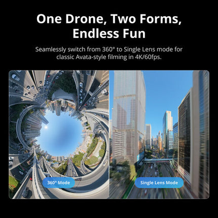DJI Avata 360 Fly More Combo Dron con cámaras 8K60 HDR y maletín impermeable