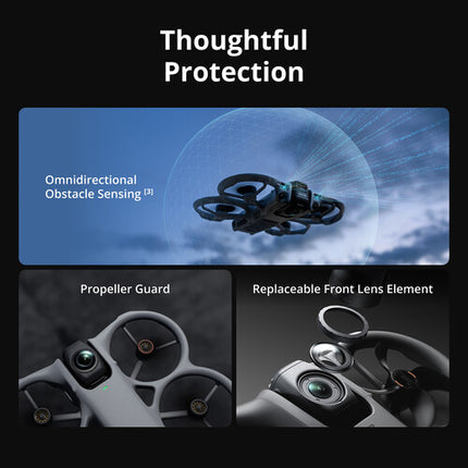 DJI Avata 360 Motion Combo con cámara 8K60 HDR y estuche impermeable