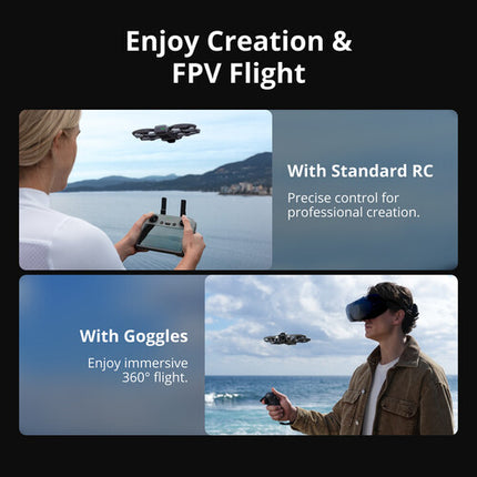 DJI Avata 360 Motion Combo con cámara 8K60 HDR y estuche impermeable