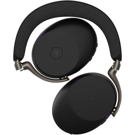 Jabra Evolve3 85 Auriculares Inalámbricos Over-Ear Cancelación de Ruido 25h de Conversación Estuche y Adaptador USB-A