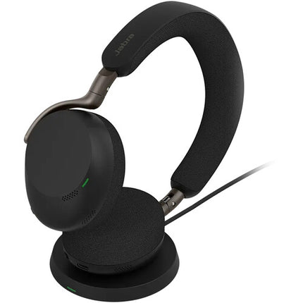 Jabra Evolve3 75 Auriculares Inalámbricos Cancelación de Ruido 22 h charla 110 h música con Base Negro USB-A