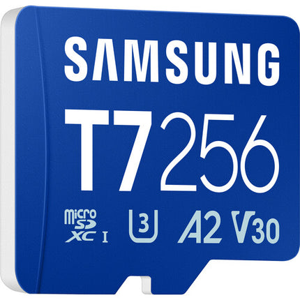 Samsung 256GB T7 microSDXC UHS-I Tarjeta de Memoria 170MB/s 30MB/s