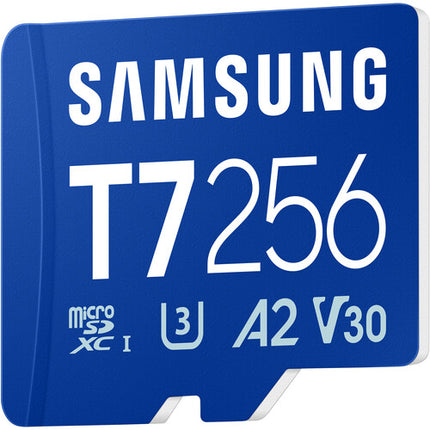 Samsung 256GB T7 microSDXC UHS-I Tarjeta de Memoria 170MB/s 30MB/s