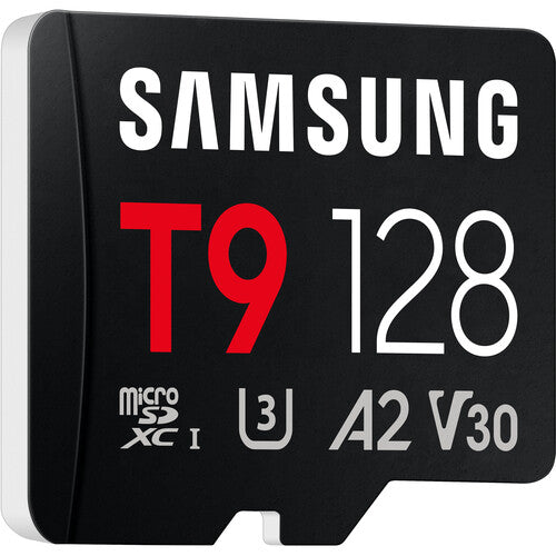 Samsung 128GB T9 Tarjeta microSDXC UHS-I 200MBs Lectura 130MBs Escritura