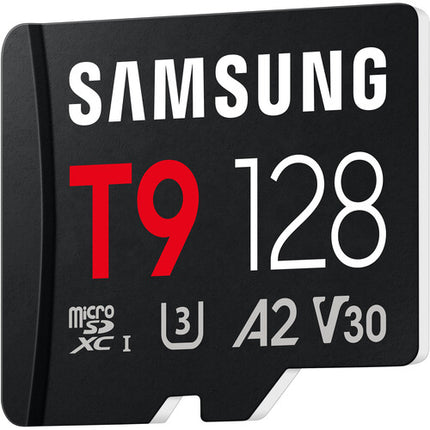 Samsung 128GB T9 Tarjeta microSDXC UHS-I 200MBs Lectura 130MBs Escritura